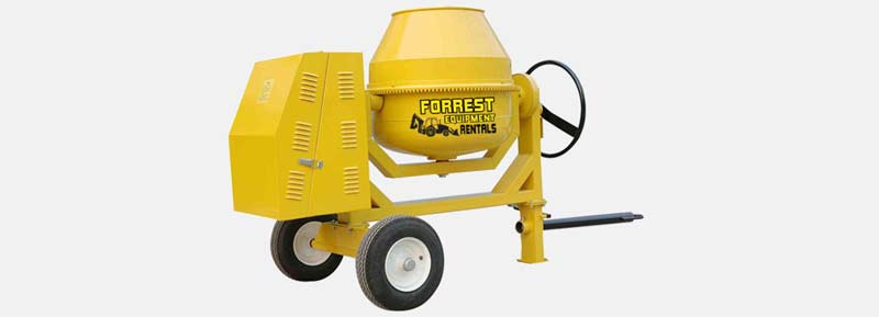 Cement mixer rentals in phoenix by Forrest Equipment Rentals
