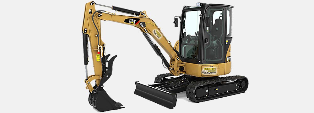 Mini excavators for rent in phoenix by Forrest Equipment Rentals