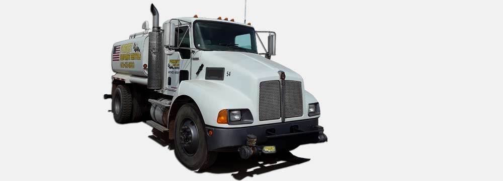 Water truck rentals in phoenix by Forrest Equipment Rentals
